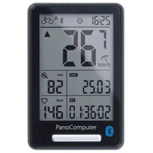 Велокомпьютер Topeak Panocomputer Smart 16 функц беспр с/датч скор./кад Bluetooth® Smart черн (TPB-CSC01B): Производитель Topeak