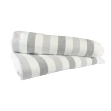 Полотенце HOBBY STRIPE Peshtemal серый 70х140 см (315761): Тип пляжное полотенце