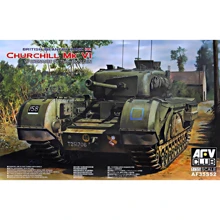 Британский AFV-Club пехотный танк Churchill MK VI с 75 мм пушкой MK V (Limited): Производитель AFV-Club