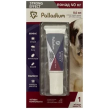 Капли для животных Palladium Strong Effect для собак весом свыше 40 кг 1/8 мл (4820150206048): Тип Капли