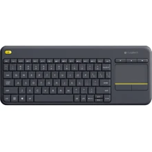 Клавиатура Logitech K400 Plus Touch Wireless UA Black (920-007145): Подключение беспроводное