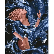 Картина по номерам Идейка КНО4720 Стихия воды 40x50 см: Производитель Идейка