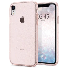 Чохол для iPhone Spigen Liquid Crystal Glitter Rose Quartz (064CS24868) for iPhone XR: Колір рожевий