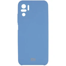 Аксессуар для смартфона Mobile Case Silicone Cover Shield Camera Denim Blue for Xiaomi Redmi Note 10 / Note 10s: Совместимость Xiaomi Redmi Note 10 / Note 10s