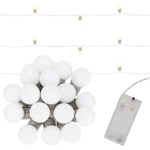 Гирлянда Springos лампочки 4 м 20 LED теплый белый (CL0112): Тип Линейная