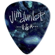 Медіатор Набор медиаторов DUNLOP 483P11MD GENUINE CELLULOID TURQUOISE PEARLOID MEDIUM: Тип Медіатор