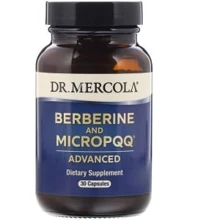 Dr. Mercola Berberine and MicroPQQ Берберин и MicroPQQ 30 капсул: Форма выпуска Капсулы