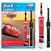 Зубная щетка Braun Oral-B PRO 700 D16.513.1U + D100.410.2K Cars (Family Edition): Назначение взрослая