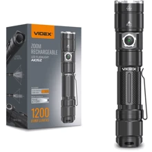 Фонарь туристический Videx 1200Lm 5000K (VLF-A105Z): Тип Ручной