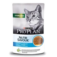 Влажный корм Pro Plan Cat Nutrisavour Sterilised для стерилизованных кошек мусс с треской 85 г (7613038265124): Тип Влажный корм