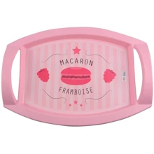 Поднос Violet House 0081 Pink сервировочный 32х44.5х8см (0081 PINK 32*44,5*8 см): Тип Поднос для сервировки