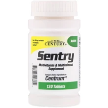 21st Century Sentry, Multivitamin & Multimineral Supplement, 130 Tablets: Тип мультивітаміни
