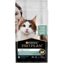 Сухой корм для котов Purina ProPlan LiveClear Sterilised для стерилизованных старше 7 лет с индейкой 1.4кг (12466177): Тип Сухой корм