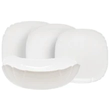 Столовый сервиз Сервиз Luminarc Lotusia White H3902 (30 пр.): Количество персон 6
