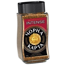 Кофе Чорна Карта Intense растворимый 190 г (8719325224313): Вид напитка кофе растворимый