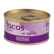 Осьминог Hacenado Tacos al ajillo 80 г (DL4975): Вага нетто 80 г
