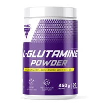 Амінокислота для спорту Trec L-Glutamine Powder 450 g/90 servings/Unflavored: Смак Без смаку