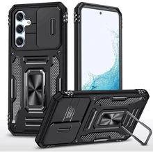 Чохол для телефона Mobile Case Camshield Army Ring Black для Samsung A356 Galaxy A35 / A556 Galaxy A55: Сумісність Samsung A356 Galaxy A35 / A556 Galaxy A55