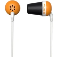 Навушники Koss The Plug Orange (185349): Тип конструкції вакуумні