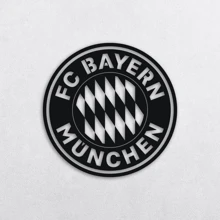 Настенный декор Деревянное панно Wortex Woods FC Bayern 40x40 (WALL51001-40x40): Производитель Wortex Woods