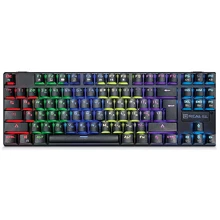 Клавіатура REAL-EL M28 RGB TKL Black: Підключення дротове