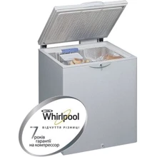 Морозильна скриня Whirlpool WH 2000: Габарити ШхВхГ, см 810 x 865 x 640 мм