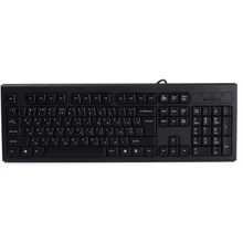 Клавіатура A4Tech X-slim KRS-83 Black USB: Підключення дротове