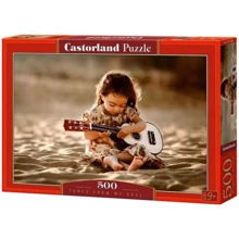 Пазл Castorland 500 картини Дівчинка з гітарою (0611-52288): Виробник CASTORLAND