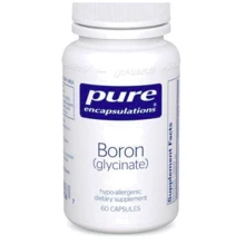 Pure Encapsulations Boron (glycinate) 2 mg 60 caps Бор глицинат: Тип Бор
