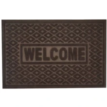 Коврик под двери Мой Дом Welcome 45х75 см коричневый (TZR01424/Br): undefined undefined