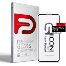ArmorStandart Icon Tempered Glass Black for Xiaomi Redmi Note 14 4G (ARM79673): Совместимость Xiaomi Redmi Note 14 4G