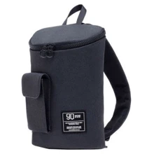 Сумка RunMi 90 Chic Casual Chest Bag Black (Ф04080): Цвет черный