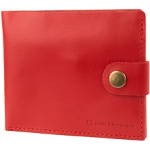 Женский кошелек DNK Leather красный (DNKPURSE-R-GOR col.H): Пол Женский