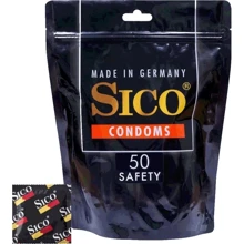 Презервативи латексні SICO Safety класичні №50: Тип Класичні