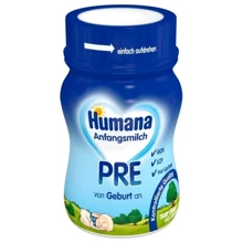 Рідка молочна суміш Humana Пре з LC PUFA 90 мл: Тип Суміші молочні