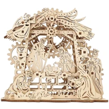 Механический 3D пазл UGEARS Рождественский вертеп (70141): Вид кино, мультфильмы, сказки