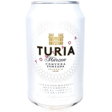 Упаковка пива Turia, напівтемне фільтроване, 5.4% 0.33л x 24 шт (EUR8413194096131): Об'єм, л 0.33