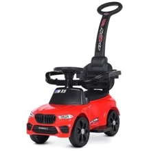 Каталка-толокар электромобиль 2 в 1 Bambi Racer красный (M 4850LR-3): Вид автомобиль