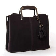 Женская сумка тоут Alex Rai 01-09 02-1540-2 brown коричневая (35535): Пол Женский