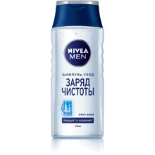 Nivea For Men Pure Impact Shampoo Шампунь Заряд чистоты 250 ml: Пол Для мужчин