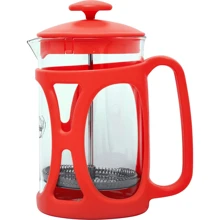 Заварочный чайник с пресс-фильтром Con Brio CB-5380 красный: Цвет красный
