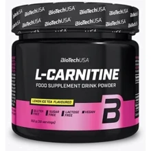 Жироспалювач BiotechUSA L-Carnitine drink powder 150 g/ 30 servings/ lemon ice tea: Стать Унисекс