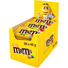 Упаковка драже M&M's з арахісом та молочним шоколадом 36x45 г (УП5000159542906): Вага, г 1620