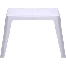 Столик AMF Elba 64x53 пластик белый 01 (515342): Конструкция Стационарный