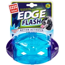 Игрушка для собак Регби мяч светящийся GiGwi Edge flash резина 15 см (2309): Производитель GiGwi