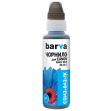 Чернила Barva Canon GI-43 100 мл, cyan, флакон OneKey 1K (CGI43-842-1K): Цвет Cyan