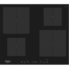 Варильна поверхня електрична Hotpoint-Ariston KIS 640 B: Розташування панелі спереду