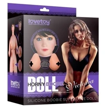 Надувна секс лялька із силіконовими грудьми LOVETOY Silicone Boobie Super Love Doll: Для кого Для чоловіків