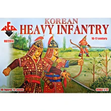 Набір фігурок Red Box Корейська важка піхота, XVI-XVII ст. (RB72014): Виробник Red Box