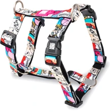 Шлейка для собак Max & Molly Urban Pets H-Harness - Missy Pop/M 2.0 см 53-69 см белая (4894512020900): Производитель Max & Molly Urban Pets